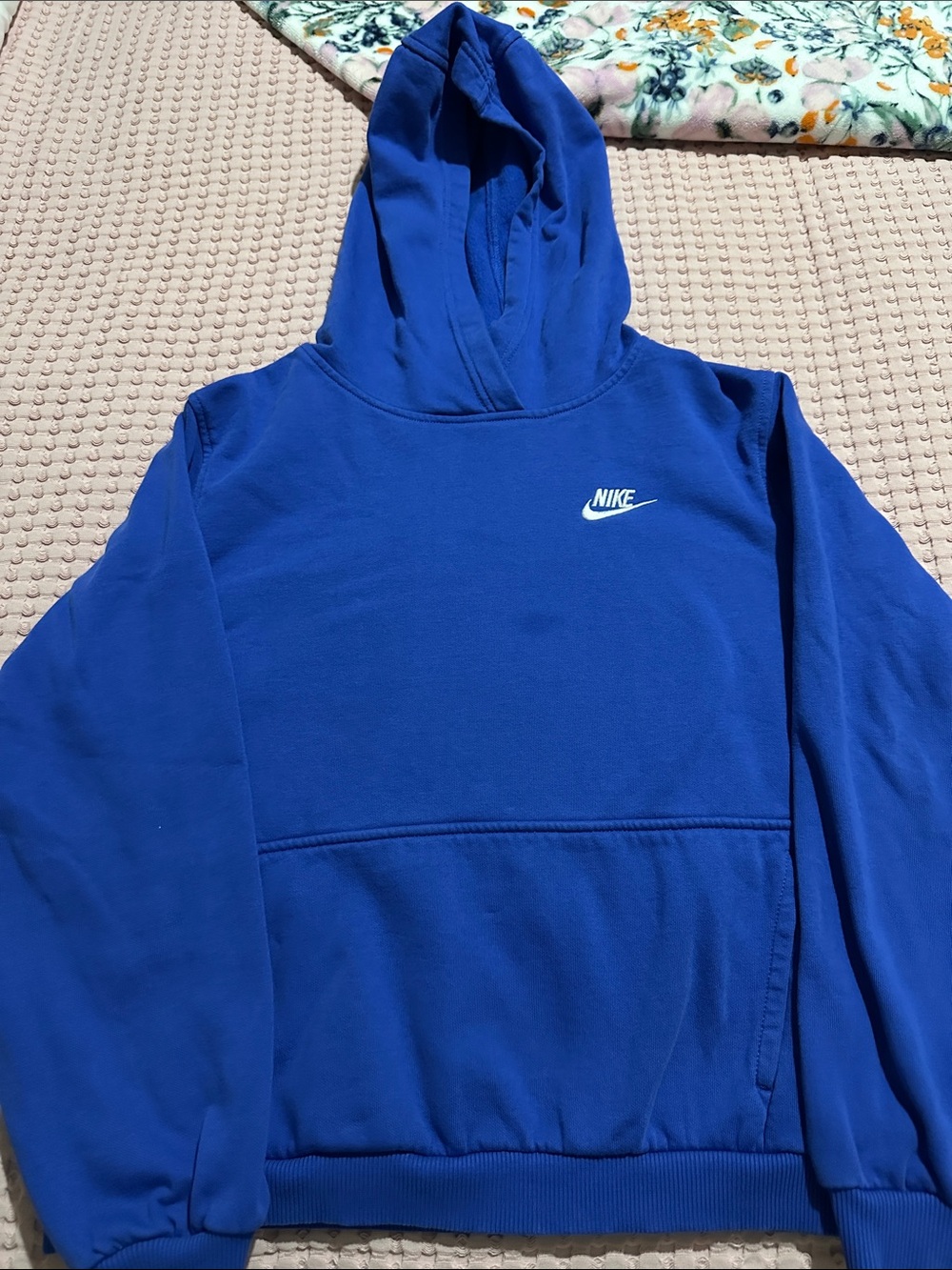 Nike Royal Blue Kids Hoodie Sweatshirt